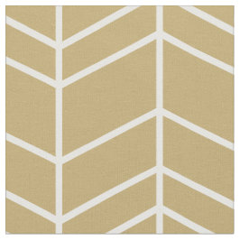 Guld Herringbone Chevron Tyg