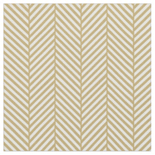 Guld Herringbone - Tamera Tyg