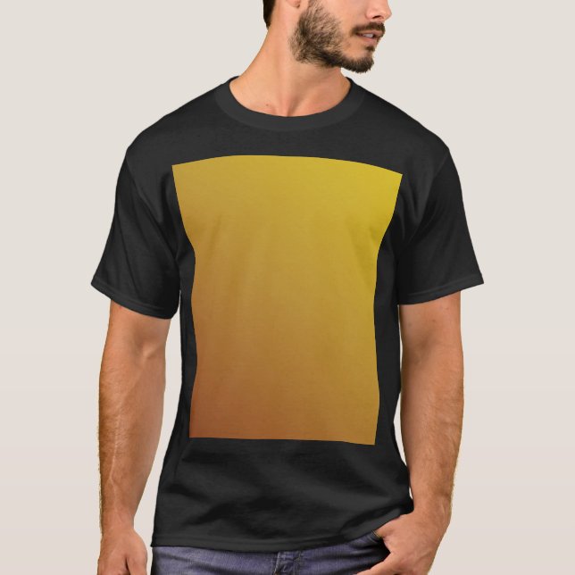 Guld Hexagon: Glitter Geometric Background. T Shirt (Framsida)