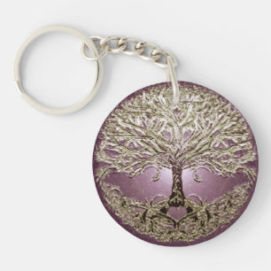 Guld- hjärta för livets träd