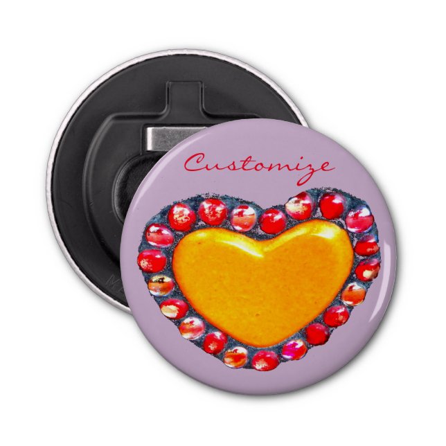 Guld hjärta Thunder_Cove Flasköppnare (Framsidan)