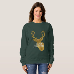 Guld Hjort jul T Shirt