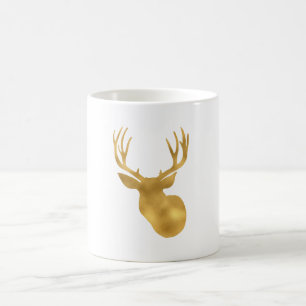 Guld Hjort Kaffemugg