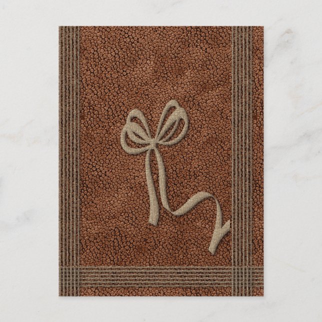 Guld Högtidsstämning Vykort (Framsida)