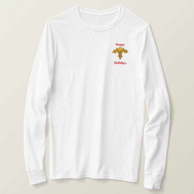 Guld Holly T-Shirt (Design framsida)