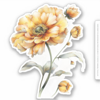 Guld Honung Sagovärld – 04 Bärande Blommor Sti Klistermärken
