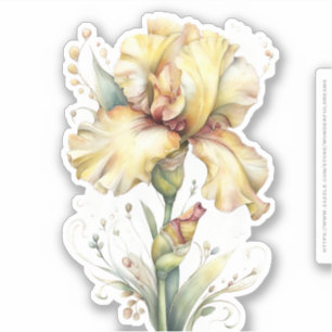 Guld Honungsälvornas Värld – 04 Bärandes Blommor Klistermärken