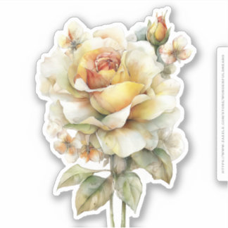 Guld Honungsälvornas Värld – 04 Bärandes Blommor S Klistermärken