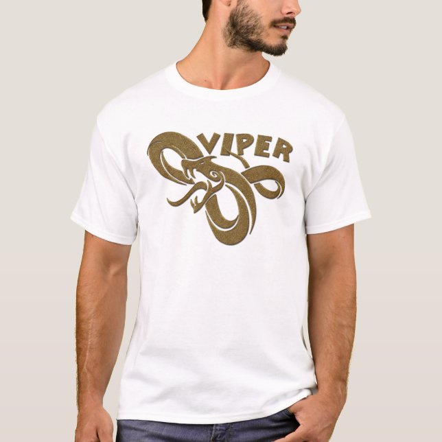 GULD- HUGGORM TEE (Framsida)