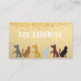 Guld Hund Grooming Pet Services Visitkort