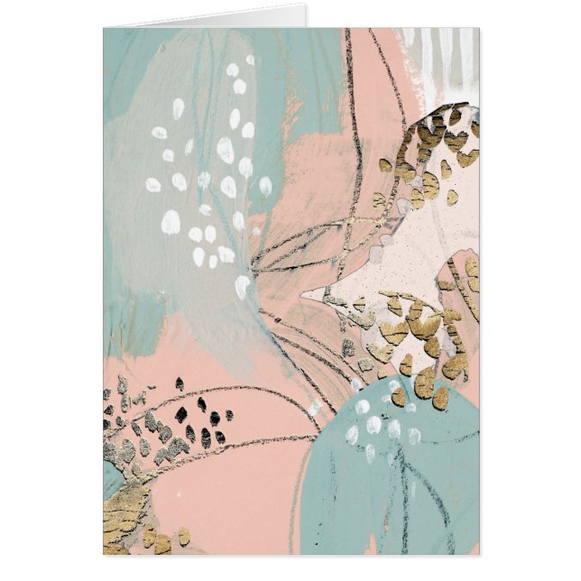  & GULD I HÄLSNINGSKORT (Framsidan)