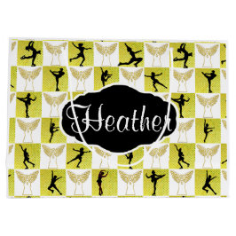 GULD ICE SKATING ANGEL ANPASSNINGSBAR CHRISTMAS GI