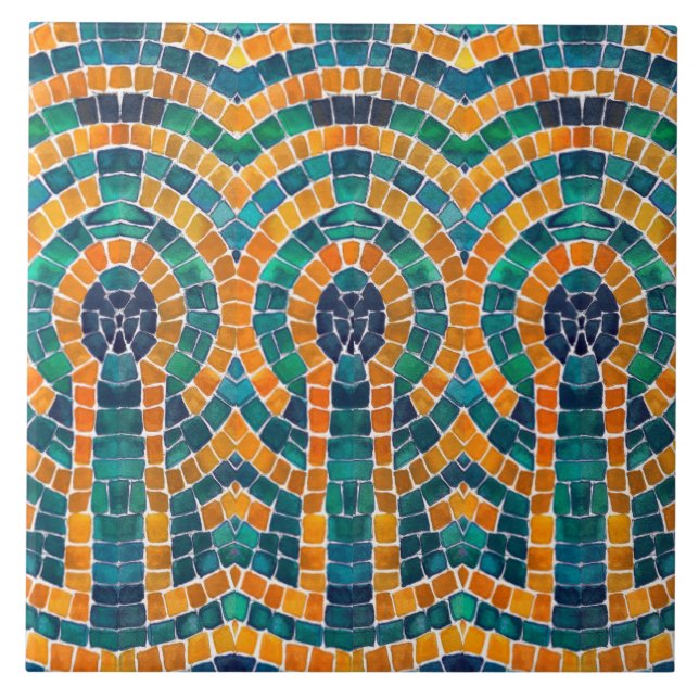 GULD ICONS MOSAIC 6x6 Ceramic Tile Kakelplatta (Framsidan)