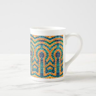 GULD ICONS MOSAIC Bone China Mugg Benporslin Mugg