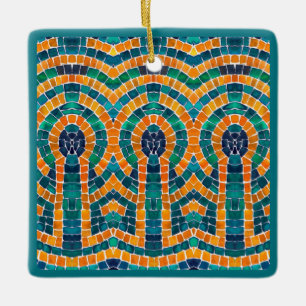GULD ICONS MOSAIC Ceramic Square Ornament