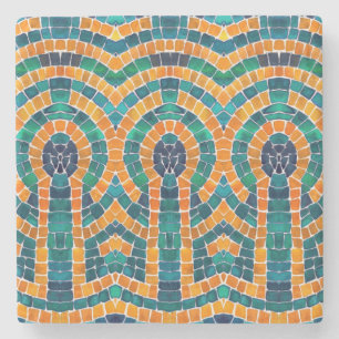 GULD ICONS MOSAIC Marble Stone Underlägg