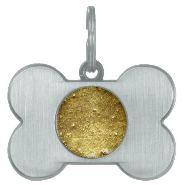 Guld ID-bricka Husdjur (Framsidan)