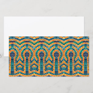 GULD IKONER MOSAIK 8x4 Platt Kort