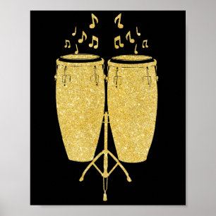 Guld Instruments - Conga Drum Beat Drummer Poster