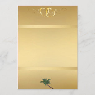 Guld Invitation1 Inbjudningar