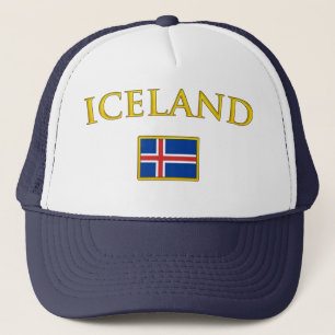 Guld- island truckerkeps