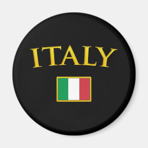 Guld- italien magnet