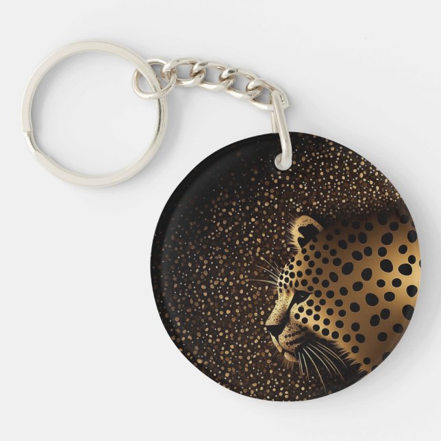 Guld Jaguar Mönster           (Framsidan)