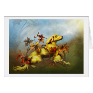 "Guld- " Jaguarwomans, Hälsningskort