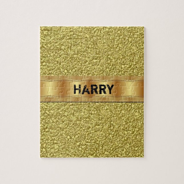 Guld Jigszle Puzzle Pussel (Vertikal)