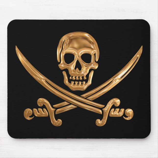 Guld Jolly Roger Musmatta (Framsidan)