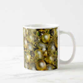 Guld jul Baubles Kaffemugg