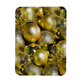 Guld jul Baubles Magnet