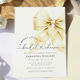 Guld jul Inbjudningskort för möhippan