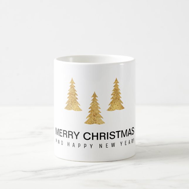 Guld jul kaffemugg (Center)