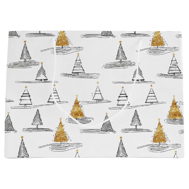 Guld jul Mönster#5 ID1009 (Framsidan)