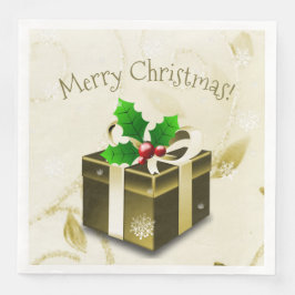 Guld julgåva Pappersservett