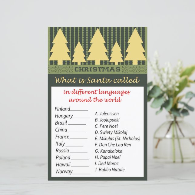 Guld julgran jul runt hela världen (Stående Fram)