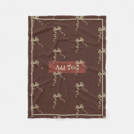 Guld Julhelg Vibe Fleecefilt