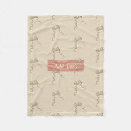 Guld Julhelg Vibe Fleecefilt