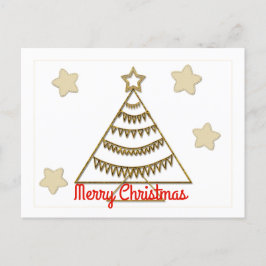 Guld Julhelg Vibe Helg Vykort