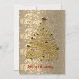 Guld Julhelg Vibe Julkort