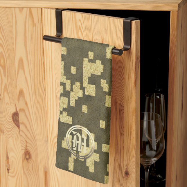 Guld Julhelg Vibe Kökshandduk (Thirds Fold)