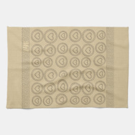 Guld Julhelg Vibe Kökshandduk