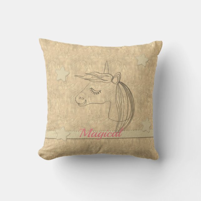 Guld Julhelg Vibe Kudde (Framsida)