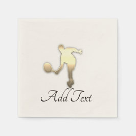 Guld Julhelg Vibe Pappersservett