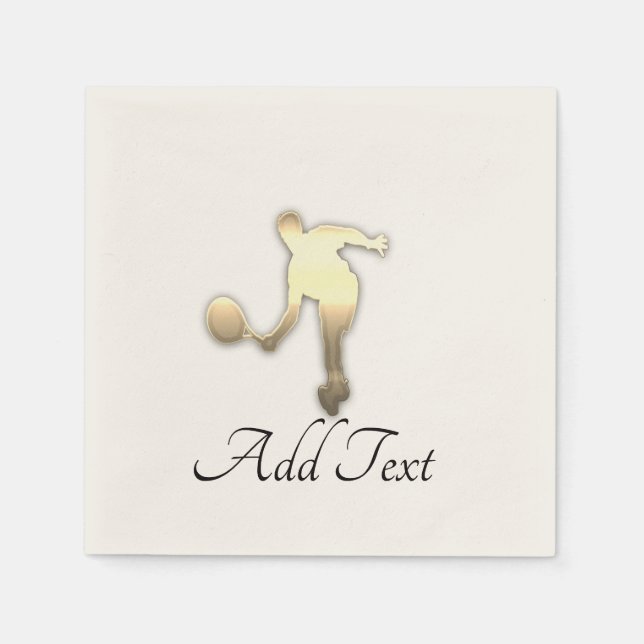 Guld Julhelg Vibe Pappersservett (Framsidan)