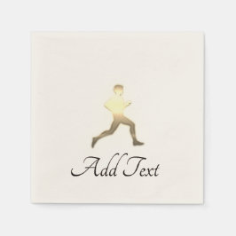 Guld Julhelg Vibe Pappersservett