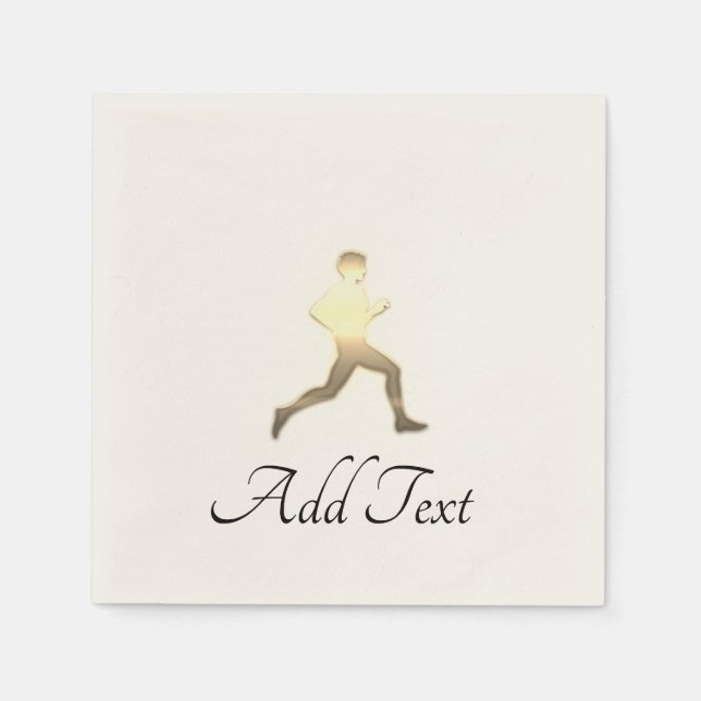 Guld Julhelg Vibe Pappersservett (Framsidan)