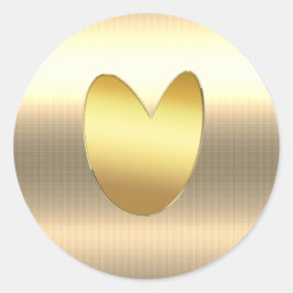 Guld Julhelg Vibe Runt Klistermärke