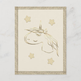 Guld Julhelg Vibe Vykort